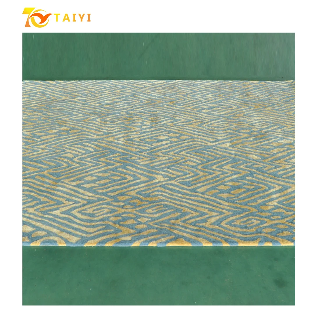 Factory Handmade Tufted Custom logo carpet for home living room and rugs with irregular shape 3D Anti-slip Tufted Area Rug