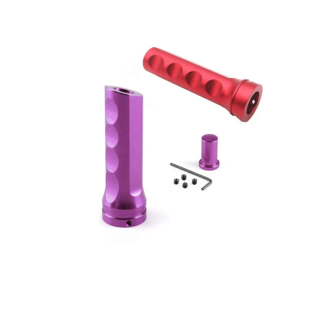 professional processing factory customized cnc anodized part aluminum handle sleeve hydraulic handbrake car