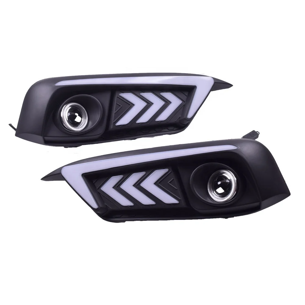 WZXD New Product Led Daytime Running Light For Honda Civic 2016-2018 Car Led Driving Light Fog Lamp