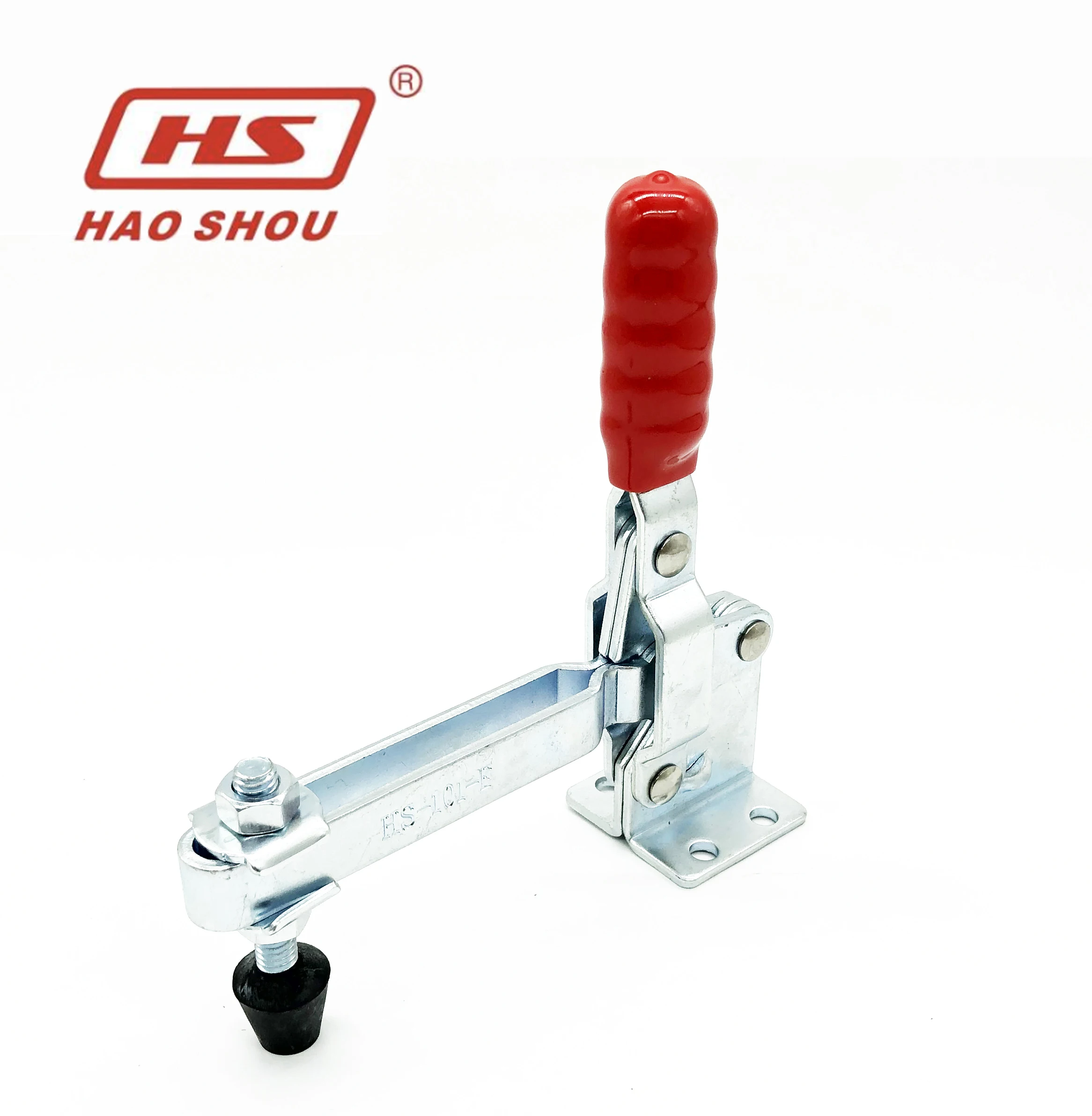 HS-101-E China manufacturer vertical toggle clamp Long U-bar FLG base hold capacity 180kg/400LB OEM/ODM service