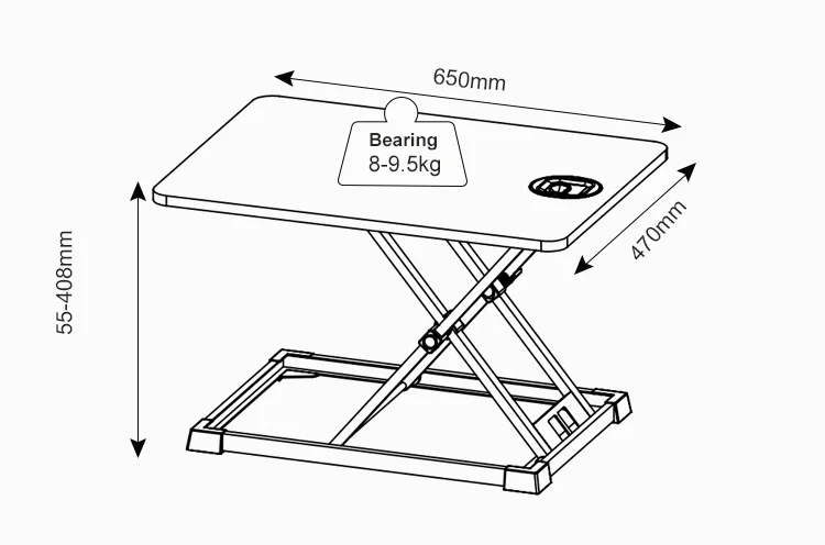 Wholesale Standing Desk Sit Stand Desktop Workstation Adjustable Sit To Stand Desk