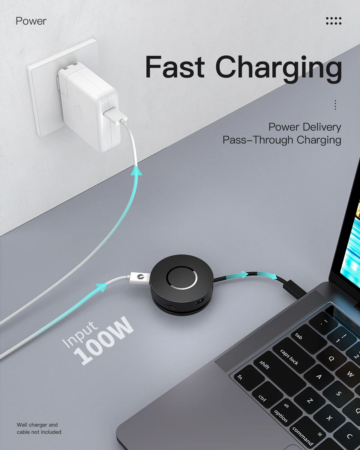 Двойная док-станция с разъемами usb c и 1000 мбит/с для Windows пк Mac