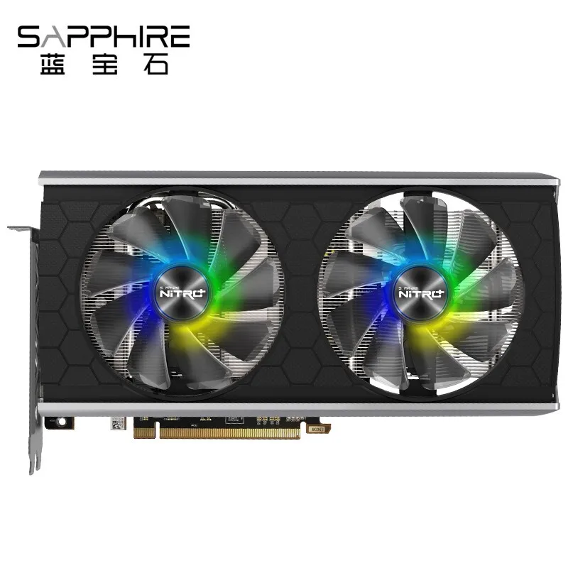 Новая видеокарта NITRO + RX 5500 XT 8G GDDR6 SE импульсная для игрового настольного компьютера Sapphire