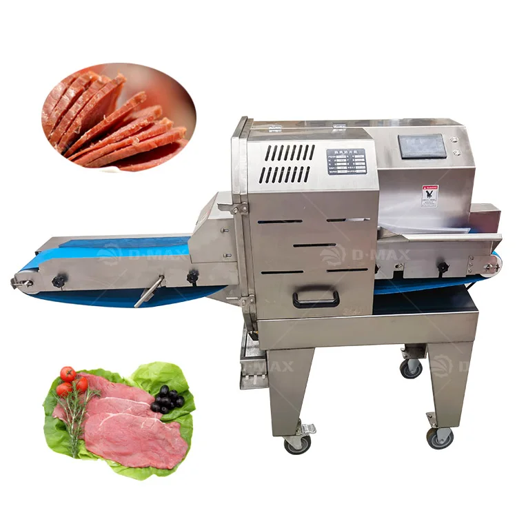 New arrival cooked pork meat slicer cutter cow sheep tripe shredding machine Bacon ham slicing sausage cutting machine