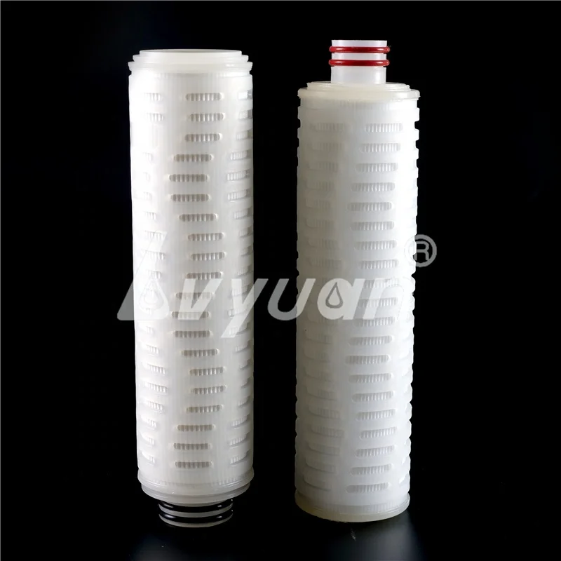 Milli-pore Filter 0.22 Micron PP PTFE Membrane Cartridge air Filters with DOE/222/226/215 Configuration for Water Treatment