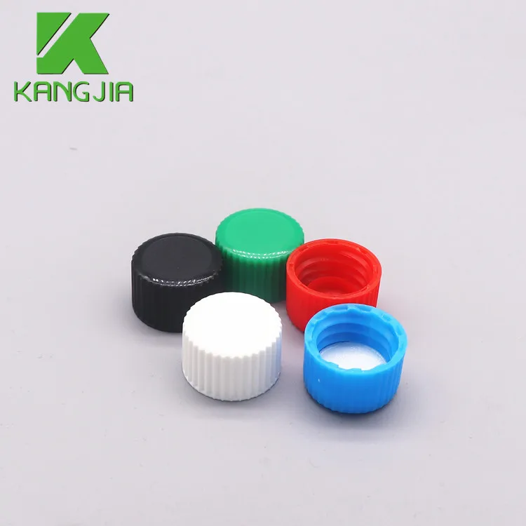 High Quality 25ml HDPE Brown Nature White Color Round Plastic Reagent Bottle With Screw Cap