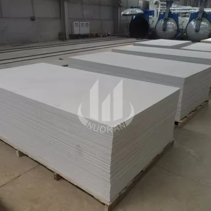 Hot selling quality and cheap green building materials products white   color   Fiber Cement Board