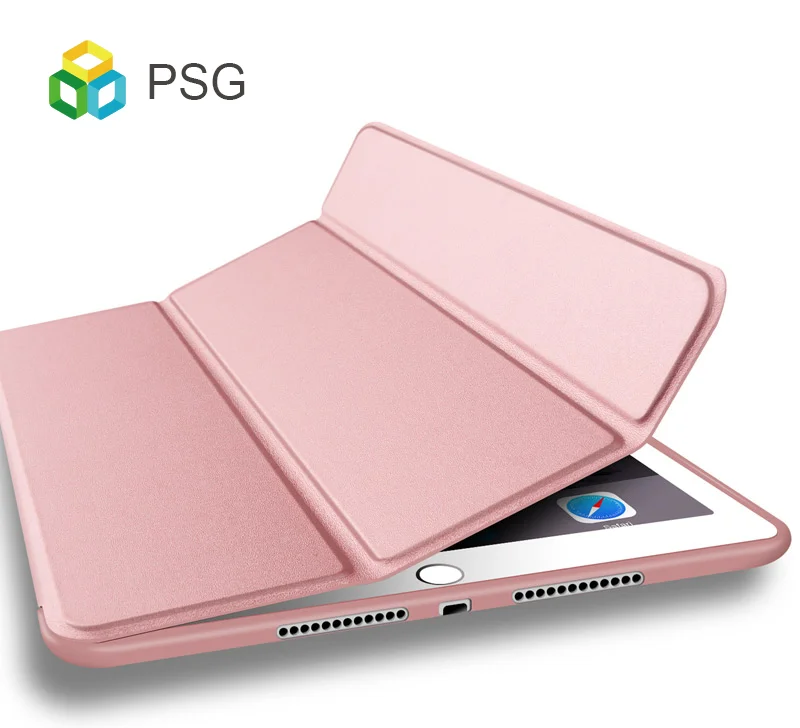 Прямая продажа с завода кожаный чехол-подставка для Ipad Air умный чехол