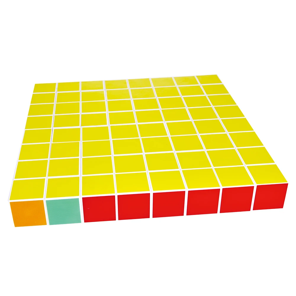 STEAM Teaching Aid Educational Toy Magnetic Cube Digital 48pcs Kids Puzzle Colorful 3D Magnetic Cube Building Blocks Toys