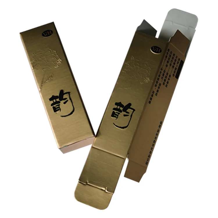 Customized design of their own printed cosmetic packaging hot lipstick mini box