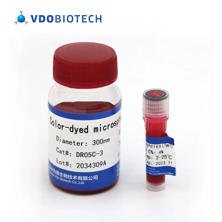 1ml 300nm Antigen/Antibody Rapid Test Carboxyl Color-dyed Microspheres