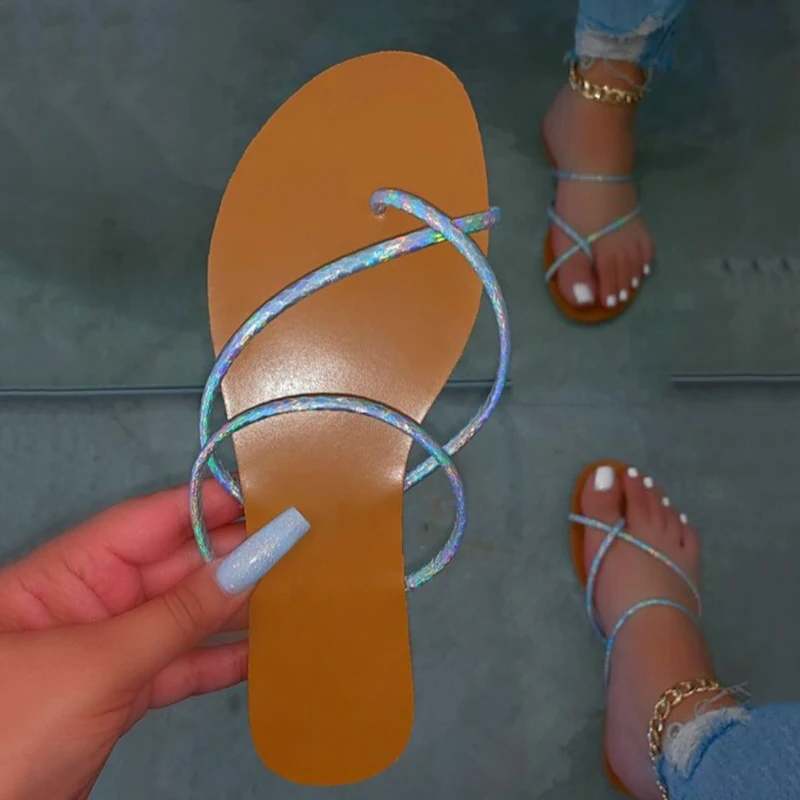 Summer Women Flat Slippers Ladies Slides Outside Fashion Comfortable Slip On Female Casual Shoes