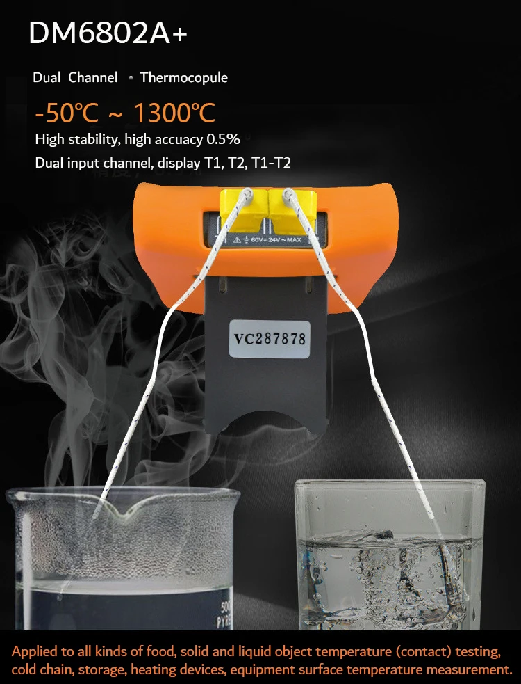 DM6802A+ thermometer 2