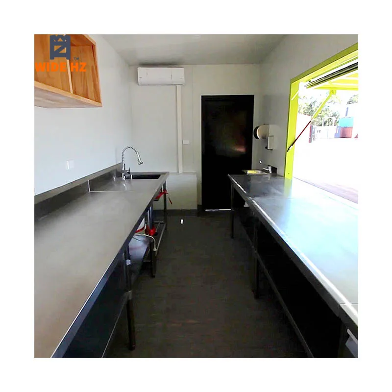 
Custom 20ft prefabricated modular shipping container bar container shops coffee kiosk manufacturers outdoor bar 