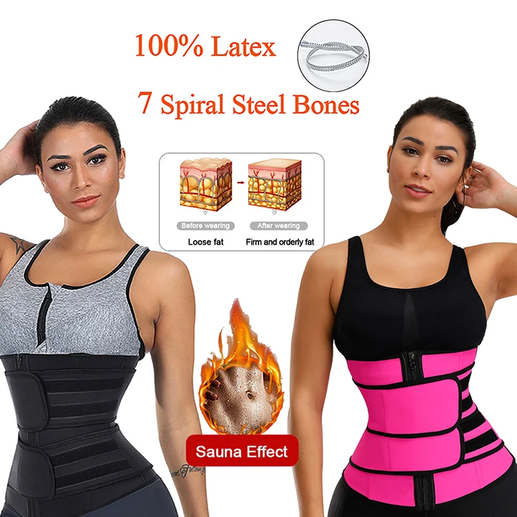 
Most Popular waist cincher distributor With Sticker Enhancer Waste Trainer Waist Cincher Latex Waist Trainer Corset 