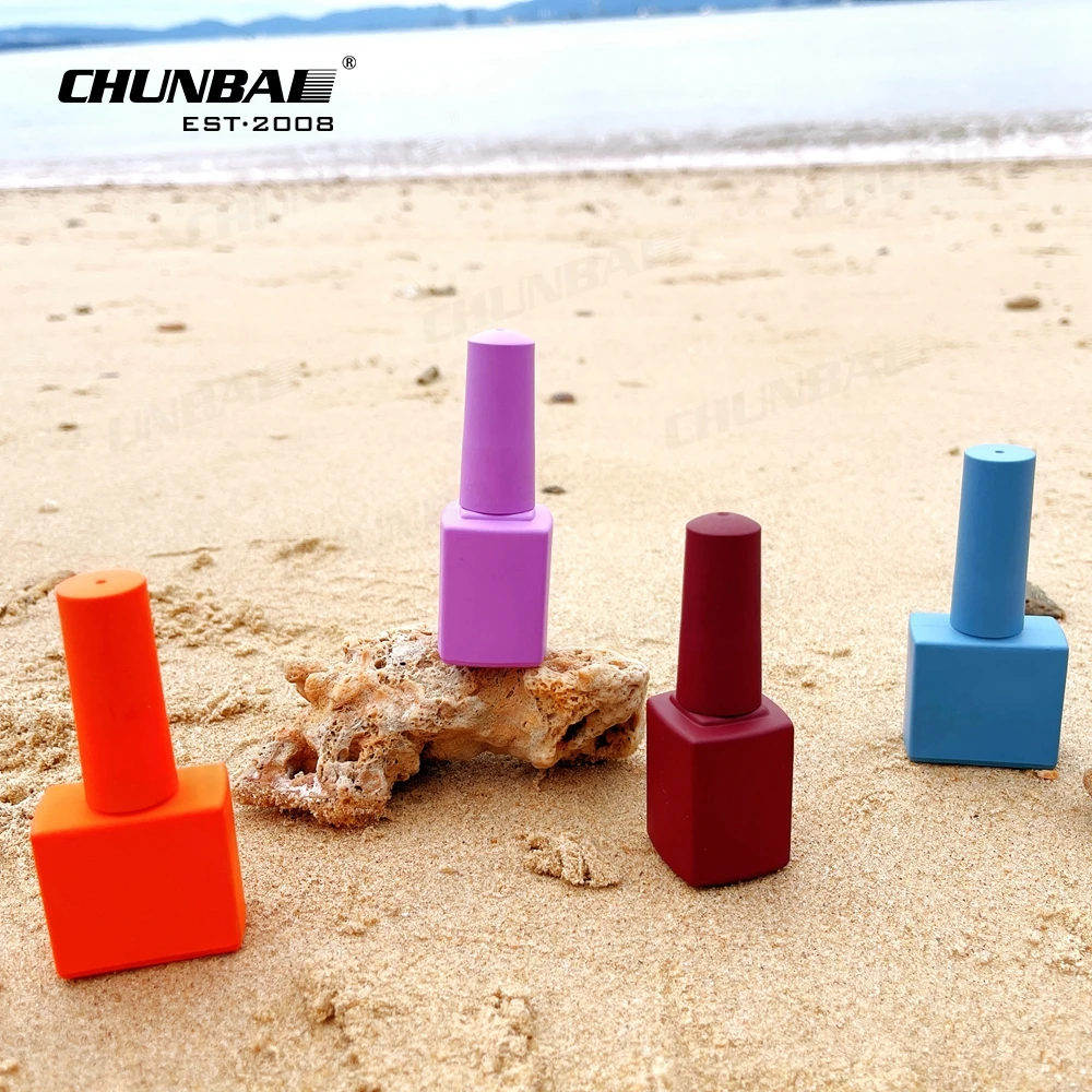 Wholesale Purple Reusable 10Ml 15 Ml Design Customized Private Label Large Gel Nail Polish Empty Classy Bottle For Nail Polish