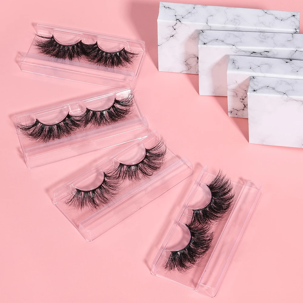 Custom Vendors Packaging Package Box Fake Full Strip 3D Mink Lahes Private Label False Eyelash