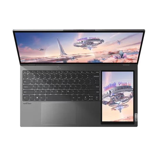 2023 Lenovos Thinkbook plus 17.3 inch Core I7 12th gen 16GB 512GB SSD 1TB 2TB Dual Screen touch laptops notebook computer pc