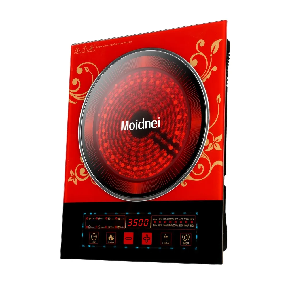 Top sell electric induction cooker with Stainless steel frame Toughened glass panel OEM/ODM for home appliance