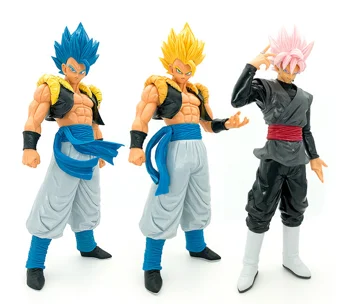 TCXW41608 Whole sales product OEM PVC vinyl toys anime figure blue hair super saiyan Son Goku figure toys action figure
