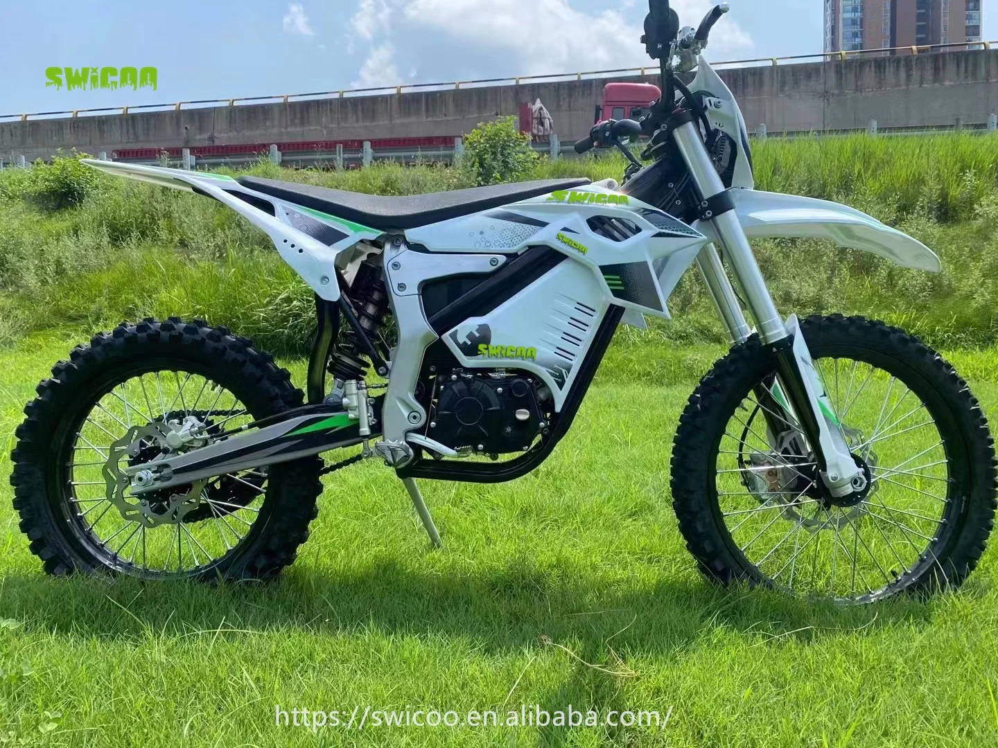 Electric Motorcycle Adult Electric Powerful Dirt Bike with 72V 40Ah/50Ah/60Ah Lithium Battery