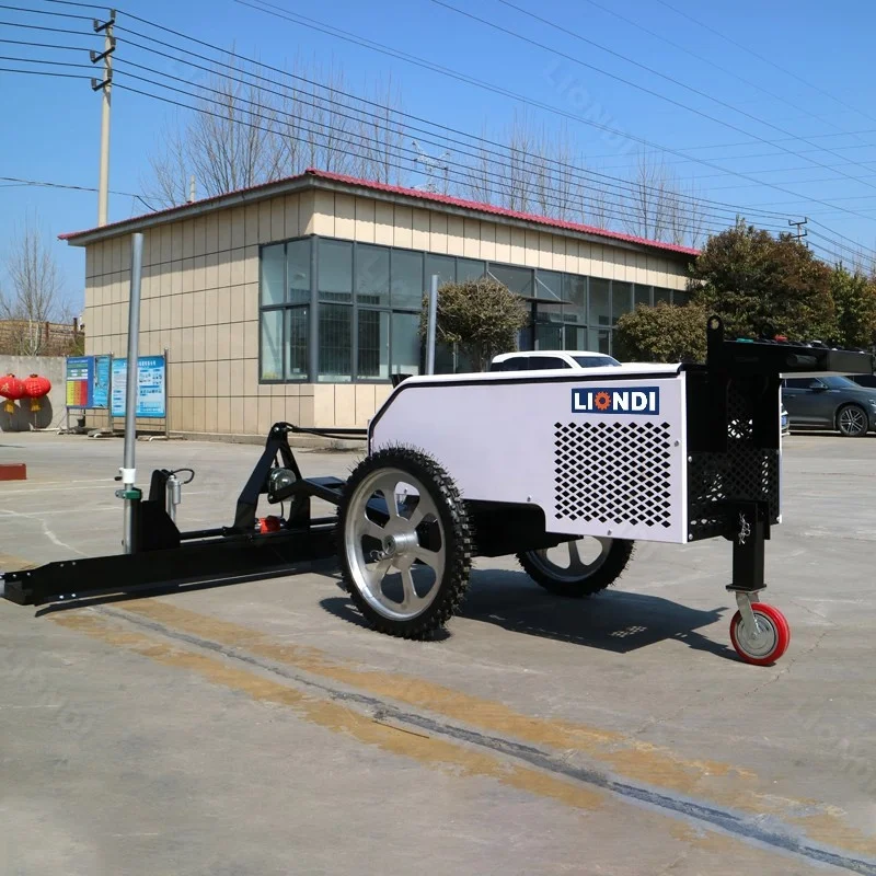 260KG  Fully Automatic 2 Wheel Walk Behind Concrete Laser Leveler