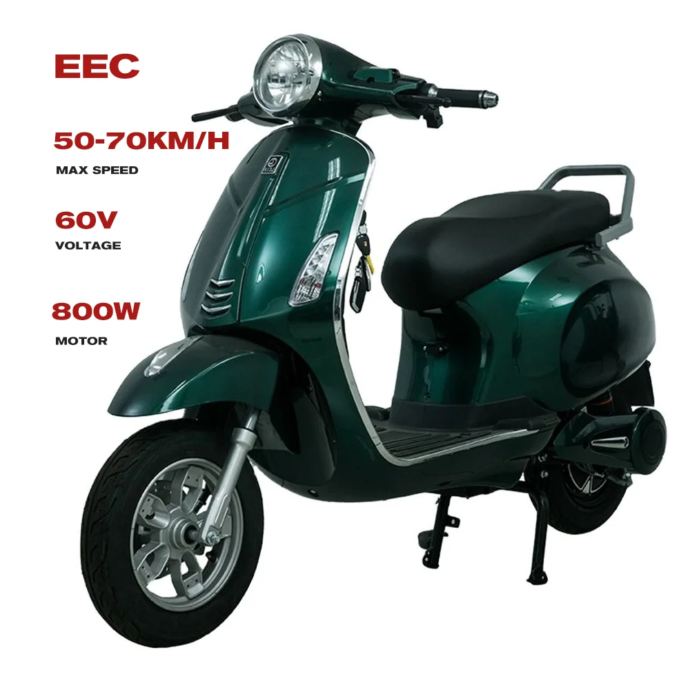 EEC High Quality Outstanding Cheap Price 2 Person 60v 800w Electric Scooter For Widely Used