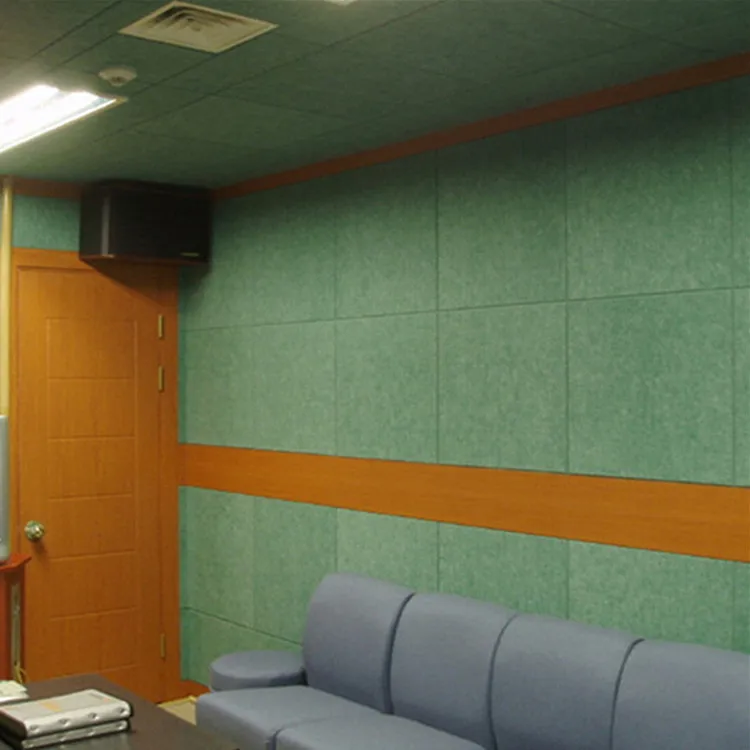 Modern Design Fiber Ceiling Panel Sound-Proof Durable Interior Acoustic Panel