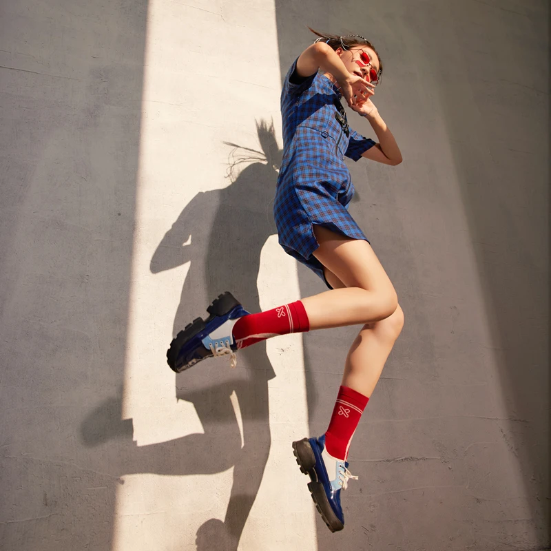 YR 2022  high quality character fashion mens custom socks custom logo funny design  pattern socks