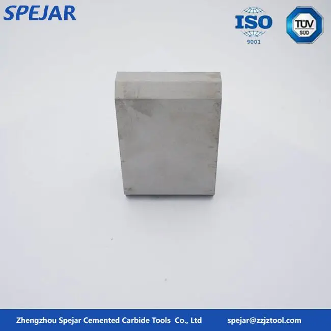 customized solid carbide flat block tungsten carbide cube