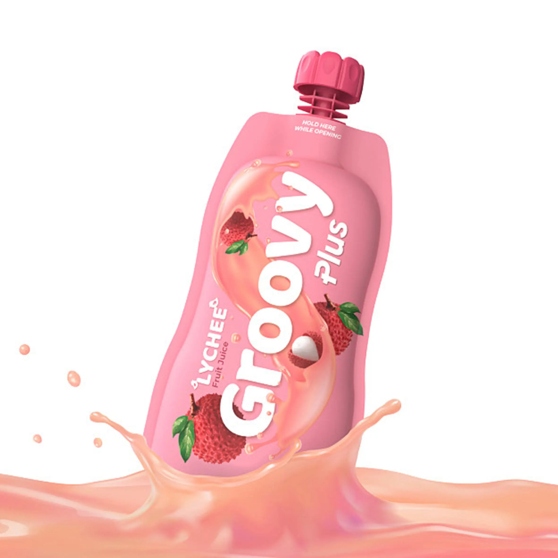Мешок для воды из пищевой алюминиевой фольги с носиком