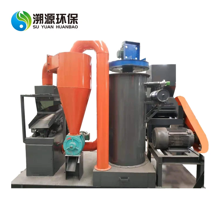 99% Pure Advanced Copper Wire Crusher Cable Recycling Equipment Waste Metal Granulator Machine