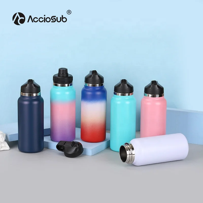 High Capacity Space Kettle Outdoor Portable Travel Mountaineering Bottle Tumblers Stainless Steel Vacuum Insulated