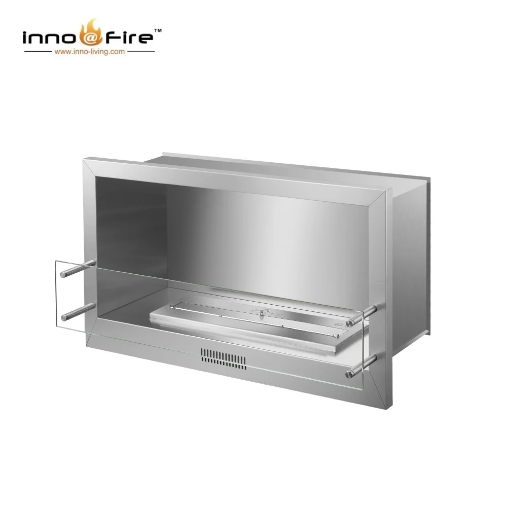 Горячая Распродажа современный газовый камин 38 дюймов со встроенным камином