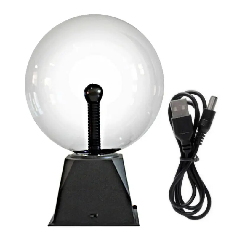Amazon Hot Sells Novelty  Ion Ball Lamp lightning Ball Night Light Atmosphere l  3-inch USB Magic Electrostatic