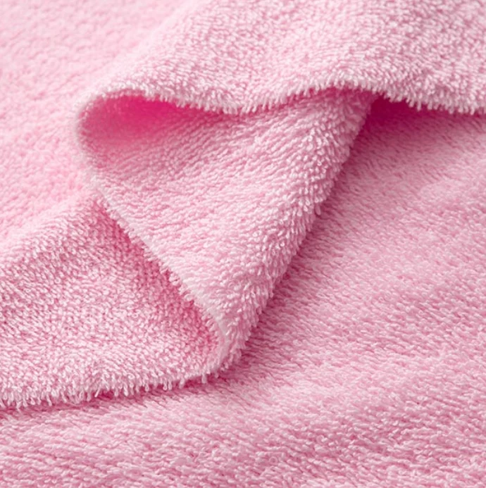 Multicolor double side woven cotton toweling fabric
