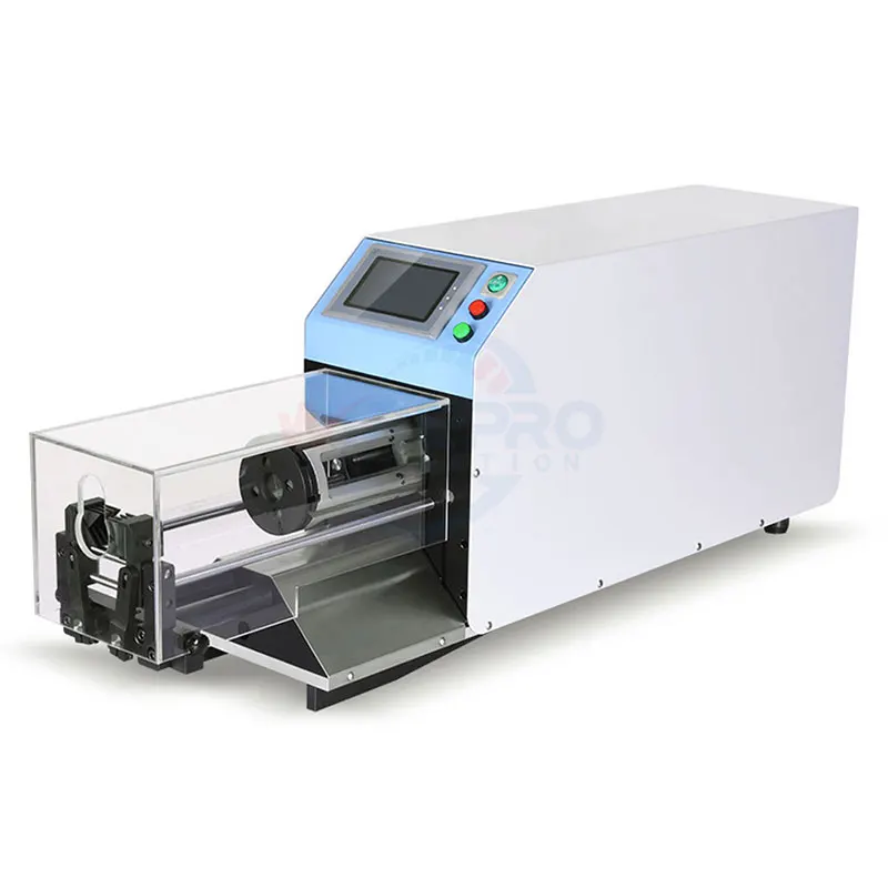 SC-D18 Semi automatic rotary coaxial wire cable stripping machine coax cable stripper
