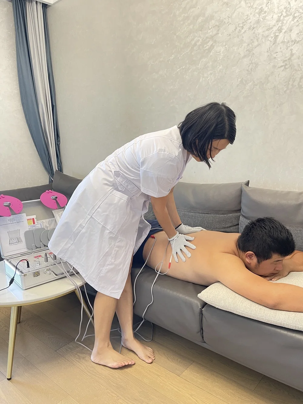 Full Body bio electric massage Yin Yang balance regulation release toxins DDS Bioenergetic Massager