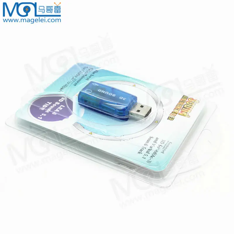 Мини-USB-2 0 3D звуковая карта