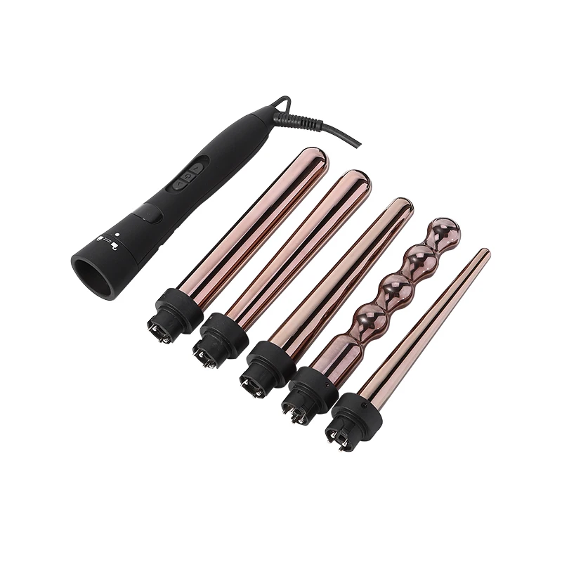 
ROHS certificate hair curler set portable mini hair curling iron 