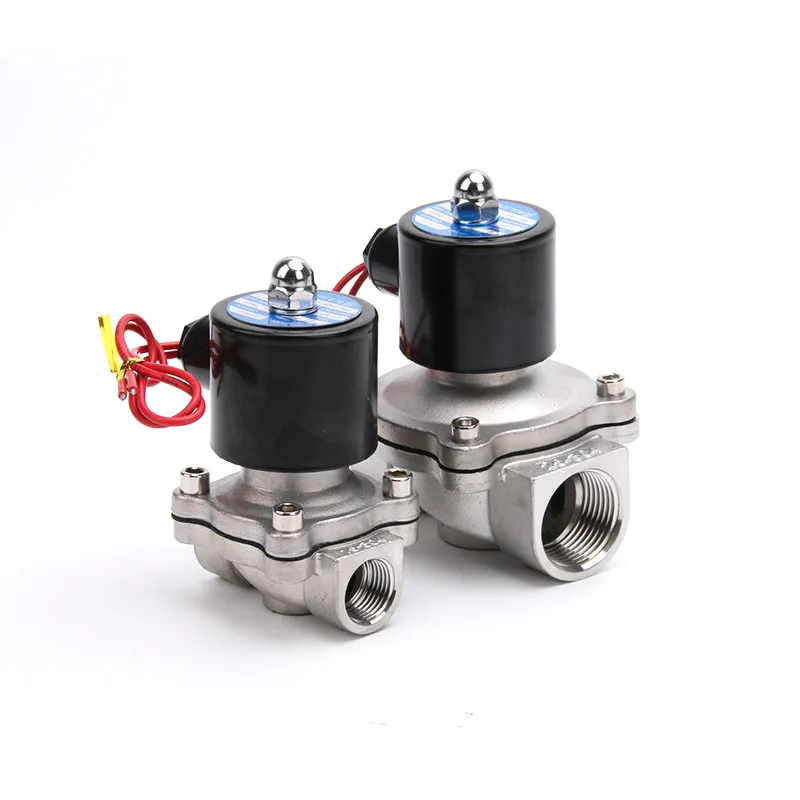 RFS 2S350 24v 220v electric stainless steel solenoid control valve 24V 220V AC