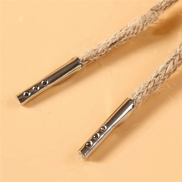 Wholesale Cheap Paper Bag String Jute Rope Handle With Metal