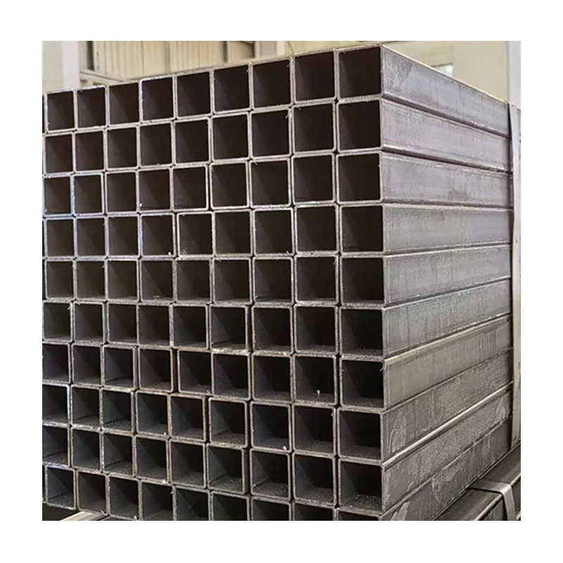 High Quality 25x50  Square Tube Shs Hot Dip Galvanized Square Steel Tube Galvanized Rectangular Seamless Steel Tube