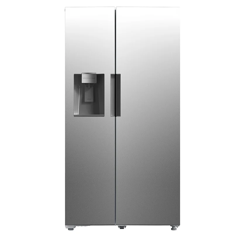 Smeta 746L Large Stainless Steel No Frost Side by Side Refrigerator with Water Dispenser and Ice Maker