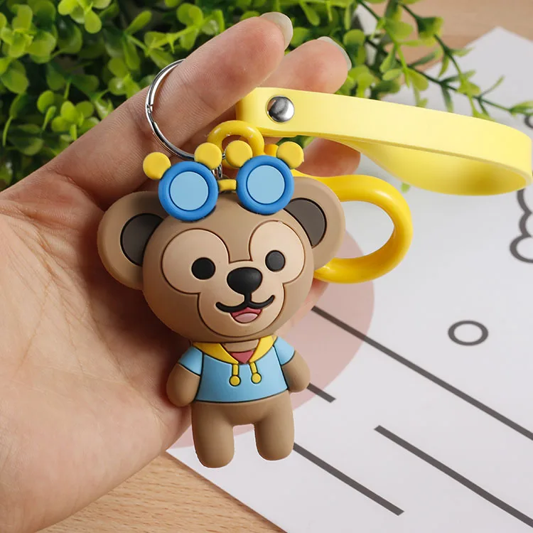 PVC Anime Toy Keychain Custom Charater 3d PVC Model Keychain