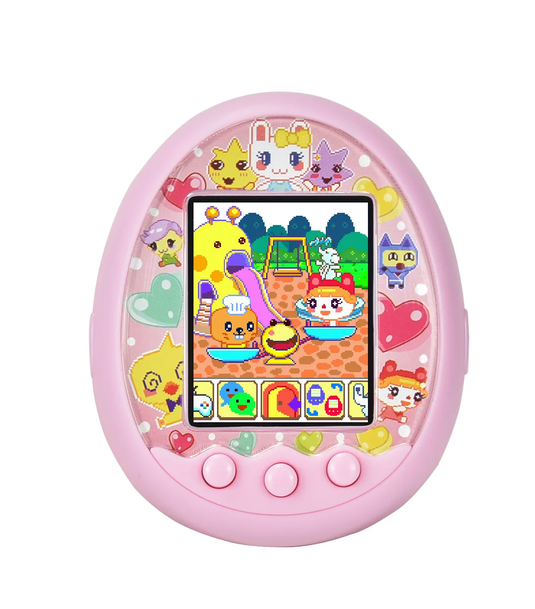 T459 Virtual Pet Machine Puzzle Game Micro Chat Communication Battery Version Make Friend Toy