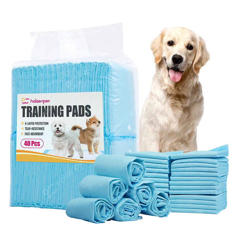 Custom Pet Training Tools Leak-Proof Bottom Film Wholesale Pet Pee Pad