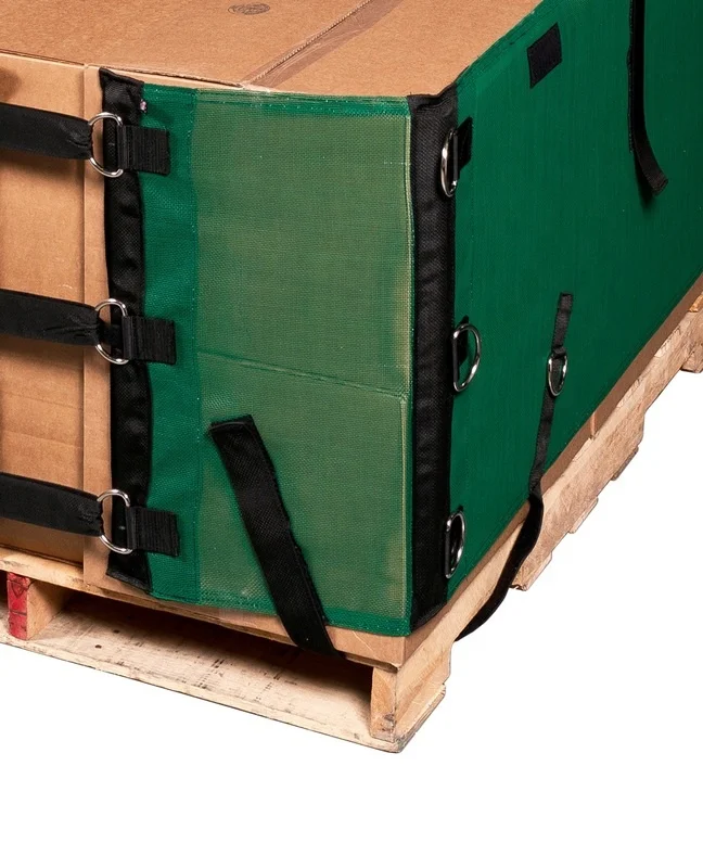 Factory Supply Pallet Cover For Eu/Us/Lifespan Replacing Stretch Film Reusable Pallet Wrap/Pvc Coated Tarpaulin For Pallet Cover