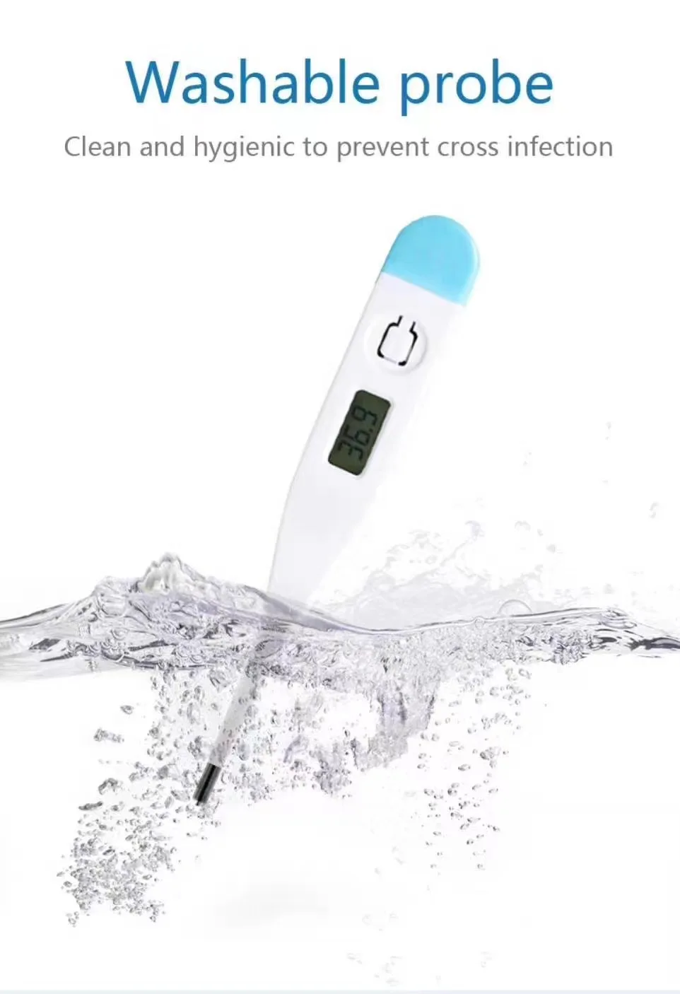 
Clinical Thermometer Smart Electronic Digital Home Medical Thermometer 