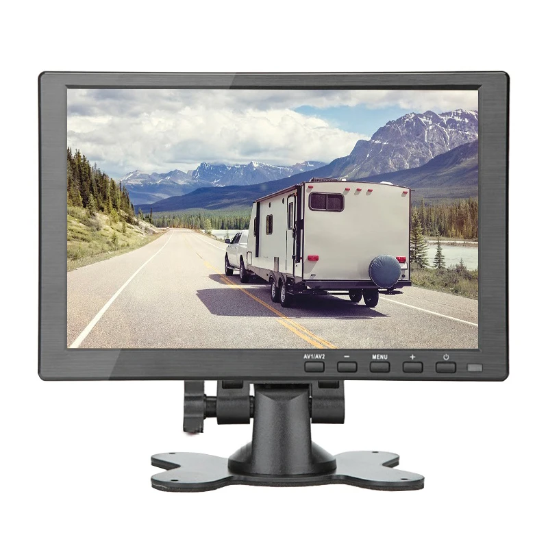 JOINLGO 10 INCH Car Monitor HDMI + VGA + DC port, IPS Screen, 1280*800 Resolution